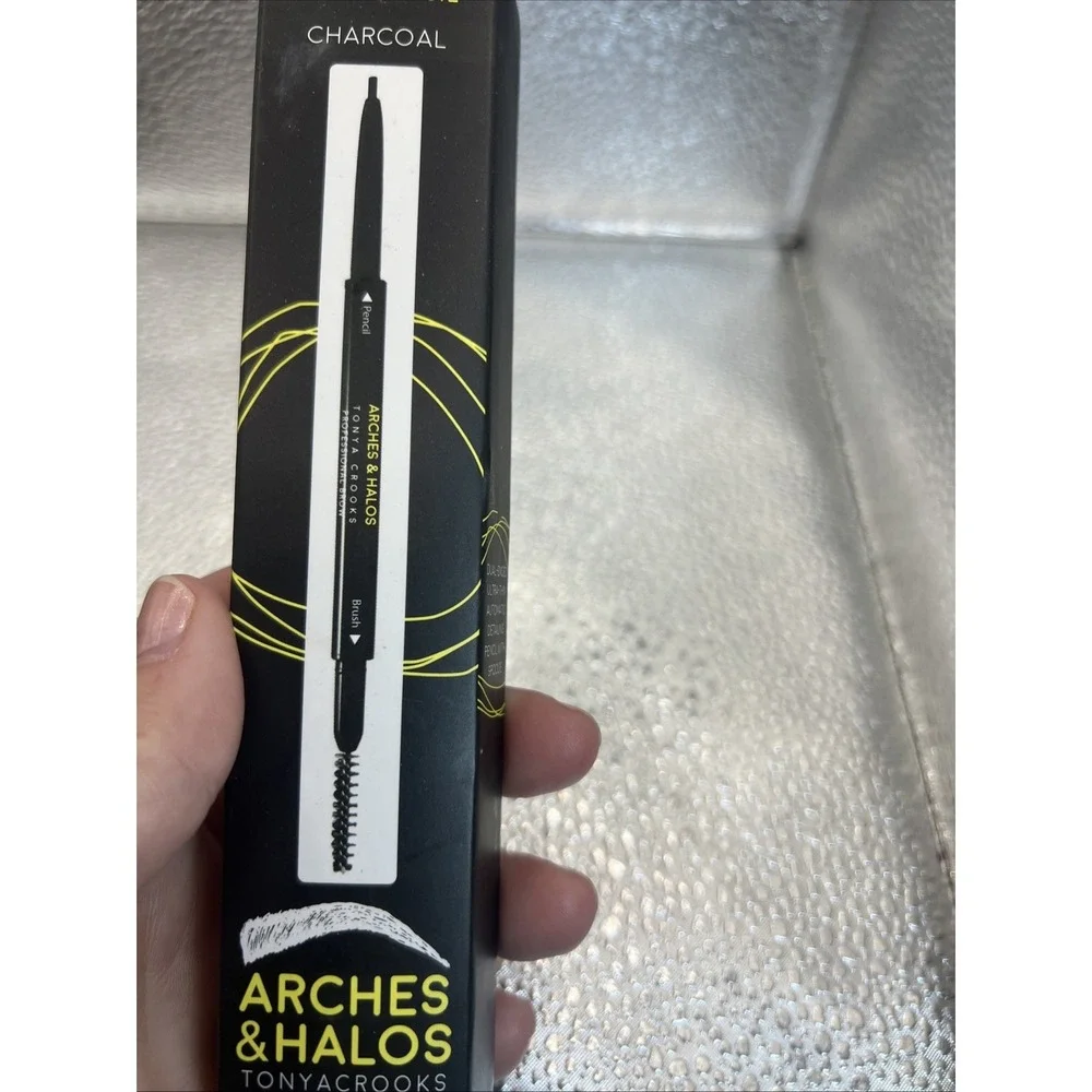 Micro Defining Brow Pencil by Arches & Halos .003oz Eyebrow Pencil, Charcoal